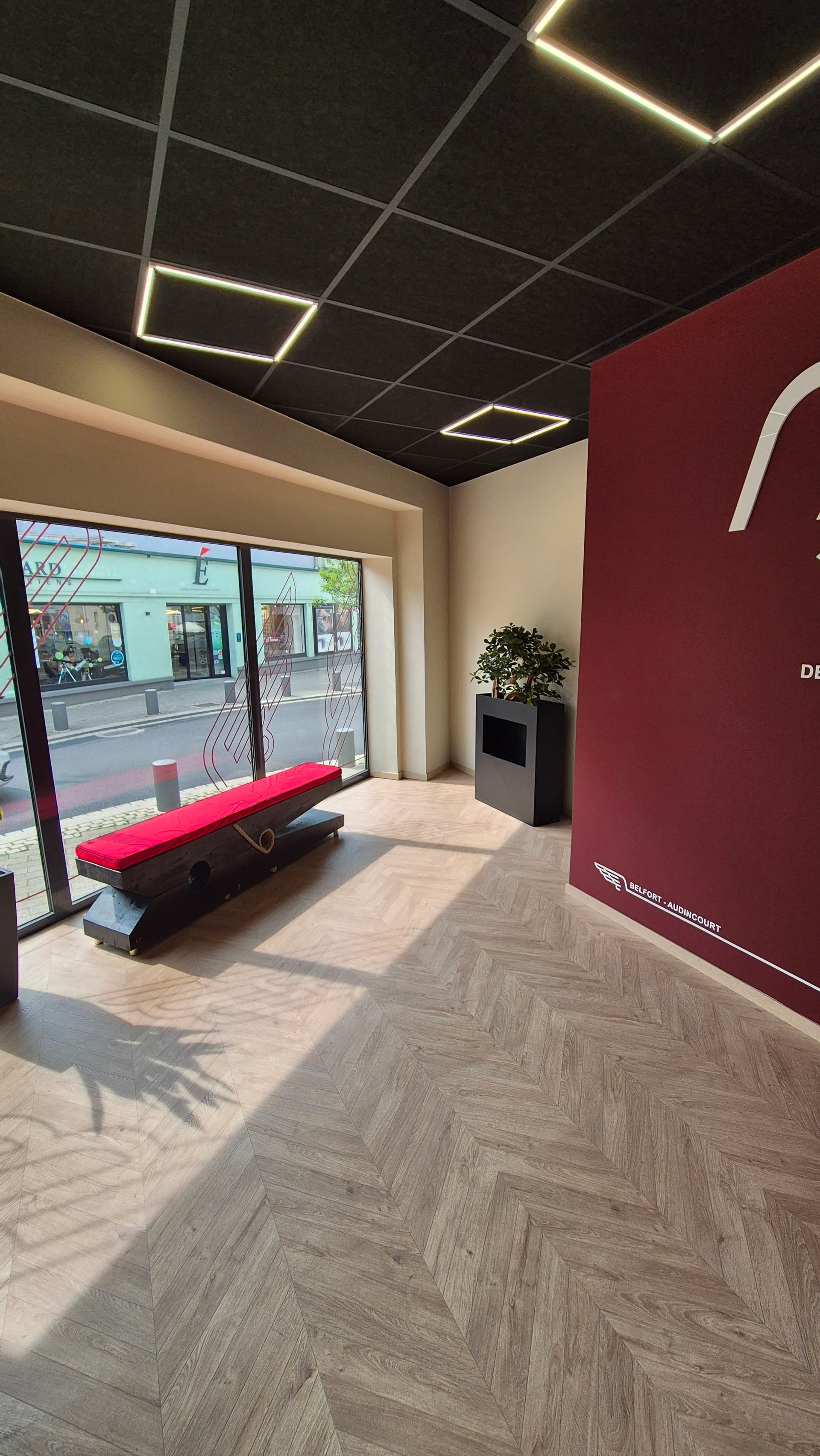 Réalisation éclairage LED design